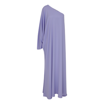 Venus One-Shoulder Maxi Dress in Lavender – nazliceren